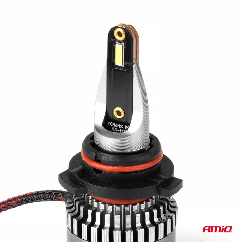 LED žiarovky hlavného svietenia K3 HB4 9006 12V 6000K canbus AMIO-03688 – Obrázok 3