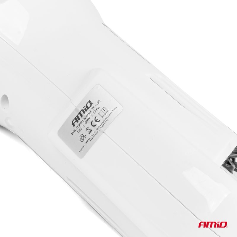 Vysávač do auta 12V 60W HEPA 5kPa AMIO-03691 – Obrázok 9