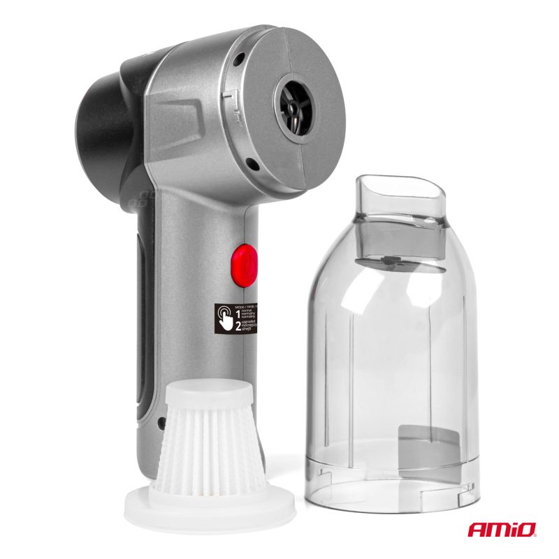 Bezdrôtový vysávač do auta HEPA AMIO-03693 – Obrázok 8