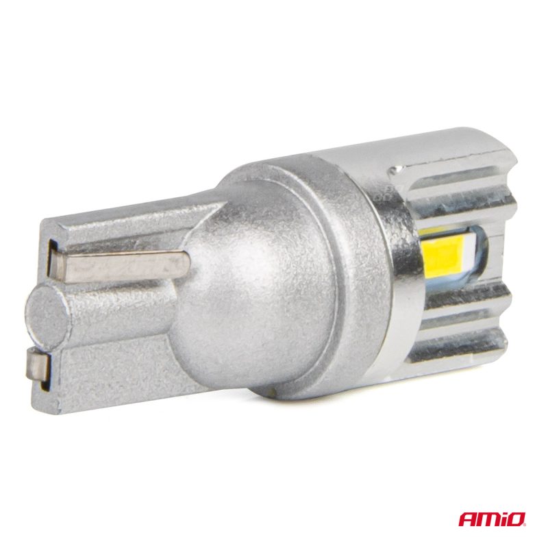 LED žiarovky STANDARD T10 W5W 2x1860 SMD White 12V/24V AMIO-03719 – Obrázok 3