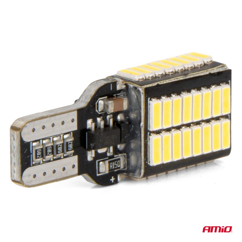 LED žiarovky CANBUS PRO series T15e W16W 54x4014 SMD White 12V/24V AMIO-03724 – Obrázok 3