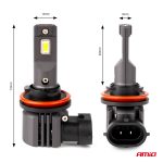 LED žiarovky X4-series AVIATOR H8/H9/H11/H16 6500K max 44W AMIO-03765 – Obrázok 3