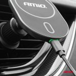 Magnetický držiak telefónu s bezdrôtovým indukčným nabíjaním My Mag 15W AMIO-03775 – Obrázok 3