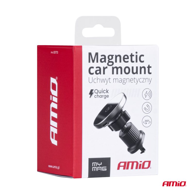 Magnetický držiak na telefón My Mag 15W AMIO-03773 – Obrázok 9