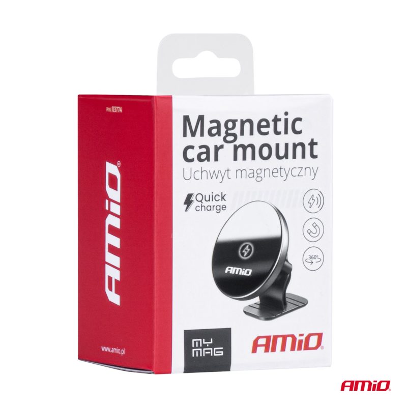 Magnetický držiak na telefón My Mag 15W AMIO-03774 – Obrázok 7