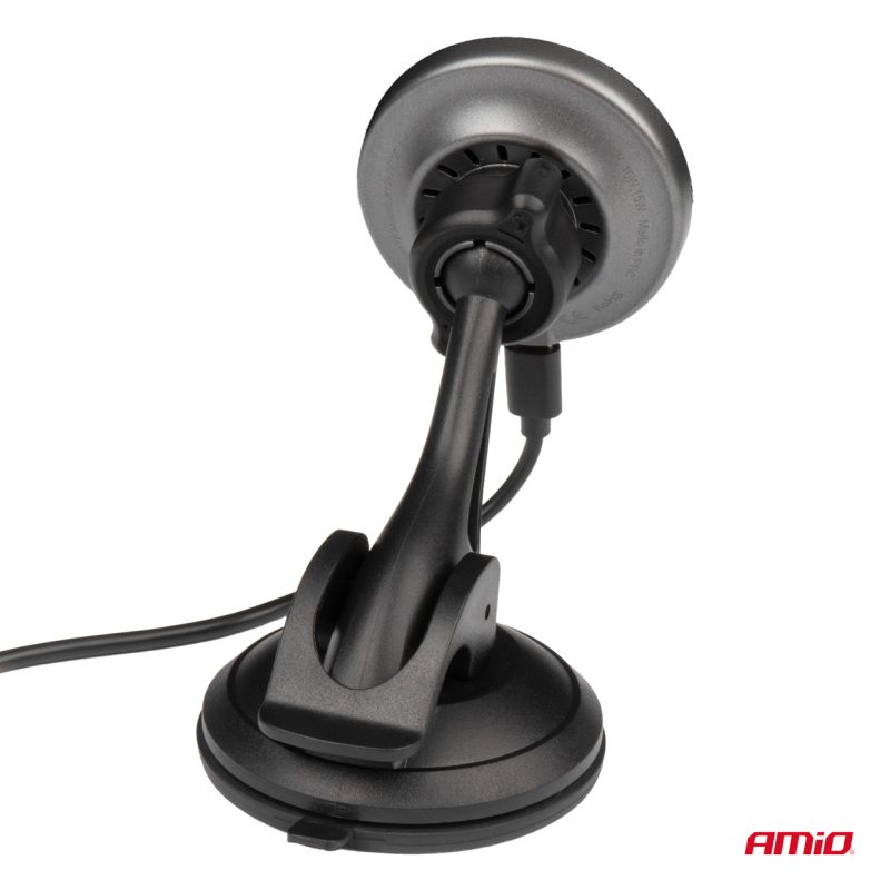 Magnetický držiak telefónu s bezdrôtovým indukčným nabíjaním My Mag 15W AMIO-03775 – Obrázok 2