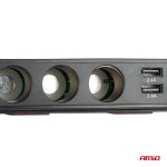 Predlžovacia zásuvka s voltmetrom AMiO-03781 – Obrázok 8
