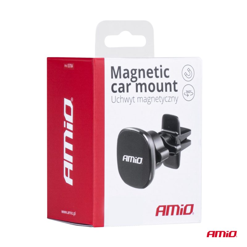 Magnetický držiak na telefón AMiO-03784 – Obrázok 8