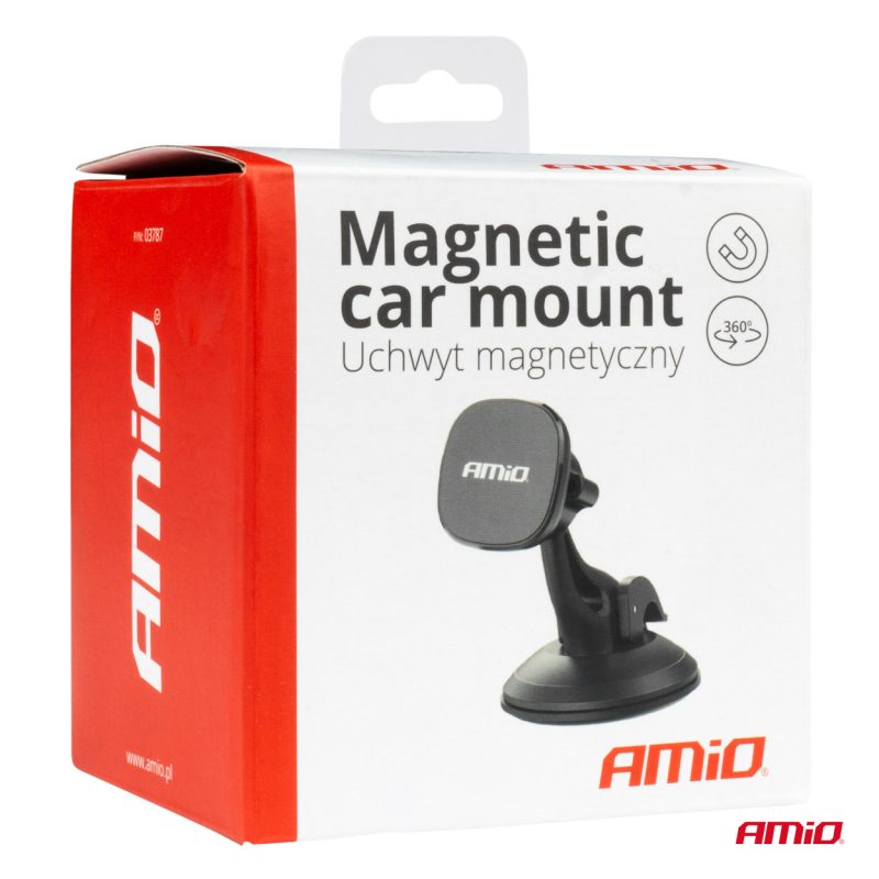 Magnetický držiak telefónu AMIO-03787 – Obrázok 5