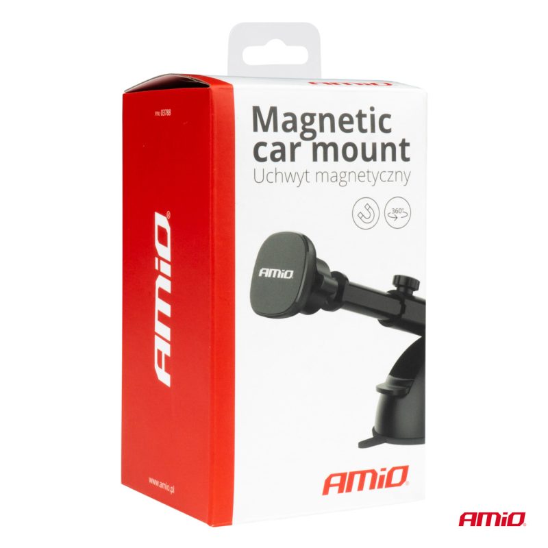 Magnetický držiak telefónu AMIO-03788 – Obrázok 5