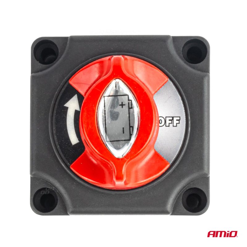 Hlavný vypínač autobatérie hebel 12-48V max.300A AMiO-03838 – Obrázok 3