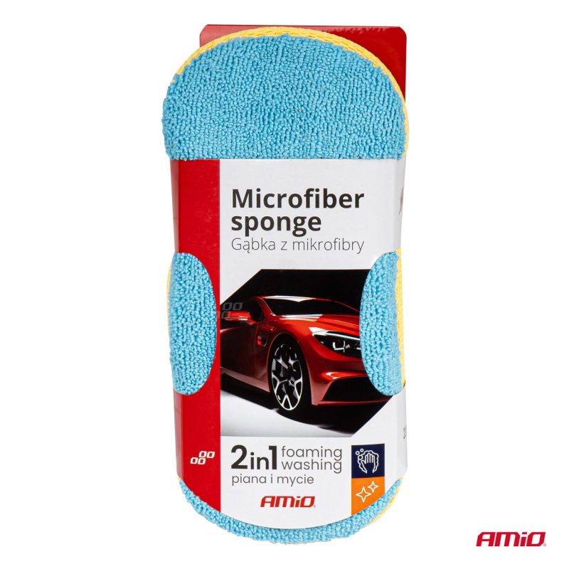 Špongia z mikrovlákna AMiO-03840 – Obrázok 4