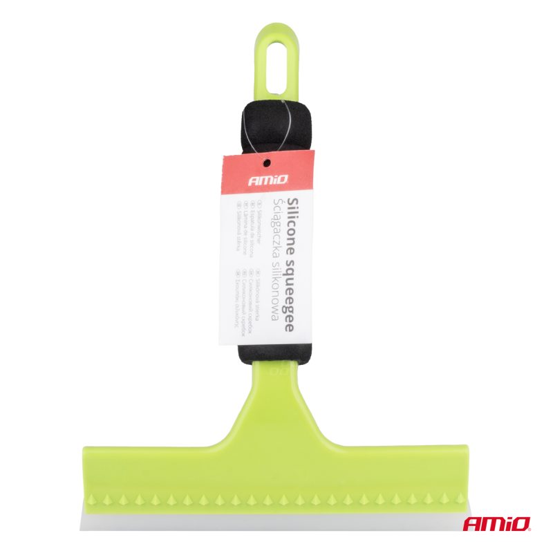 Silikónová stierka na vodu na okenné sklo s rukoväťou 25 cm AMIO-03849 – Obrázok 4