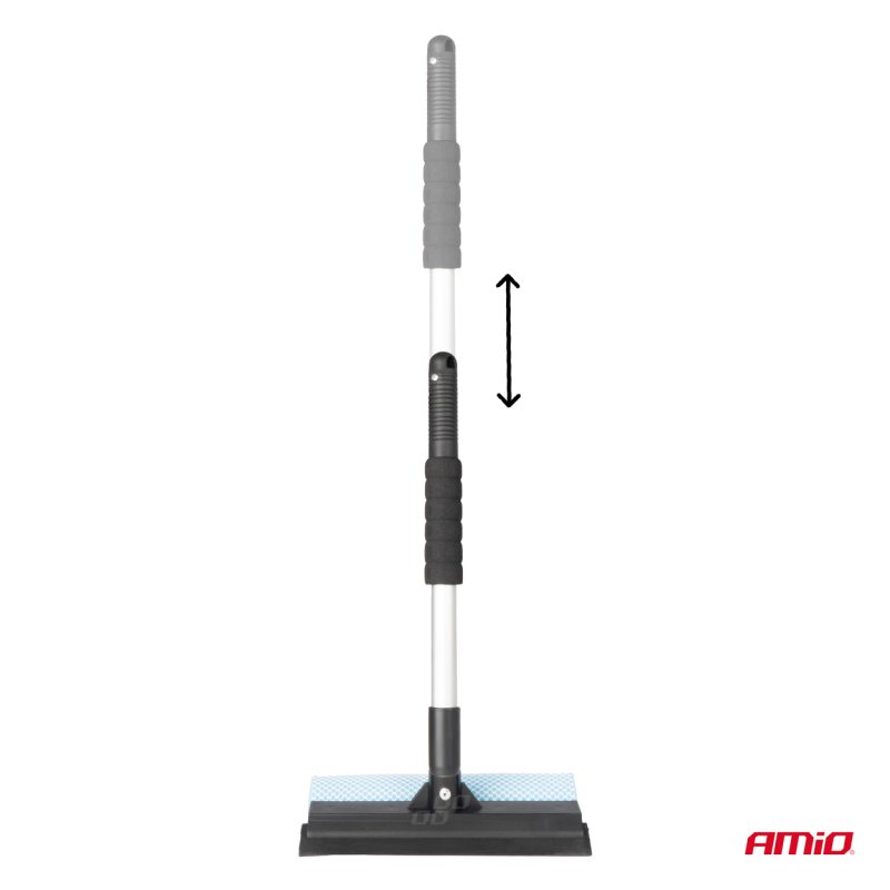 Hliníková čistiaca stierka na okná 20 cm hlava 46/70 cm AMIO-03854 – Obrázok 4