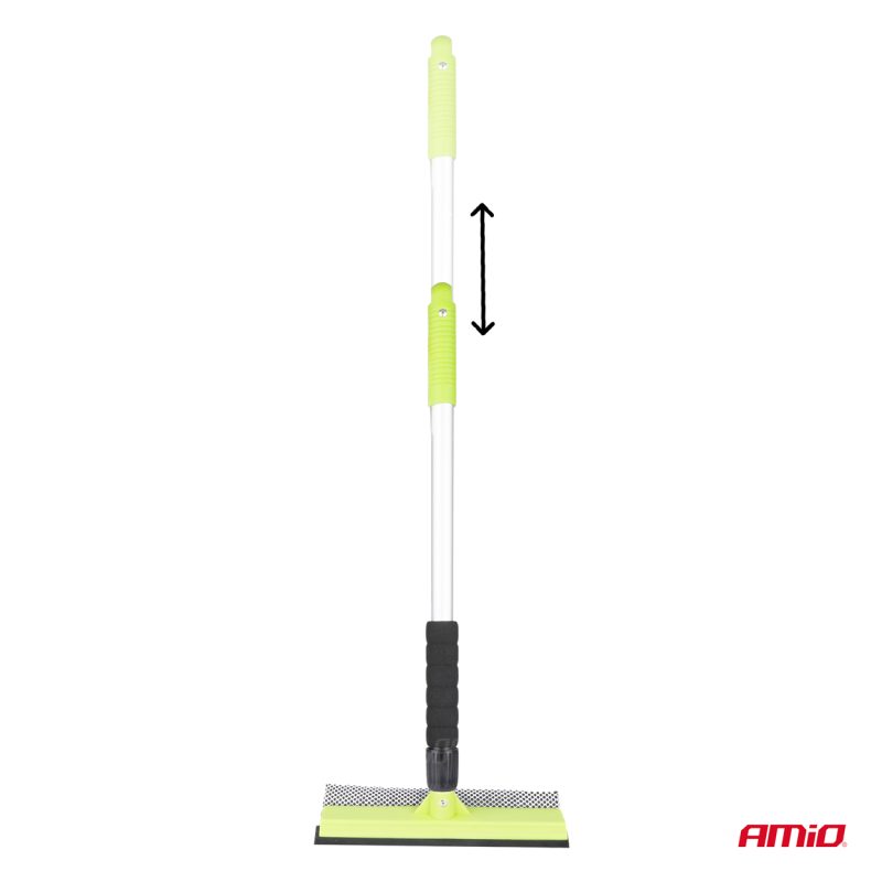 Hliníková čistiaca stierka na okná 25,4 cm hlava 55/80 cm AMiO-03856 – Obrázok 4