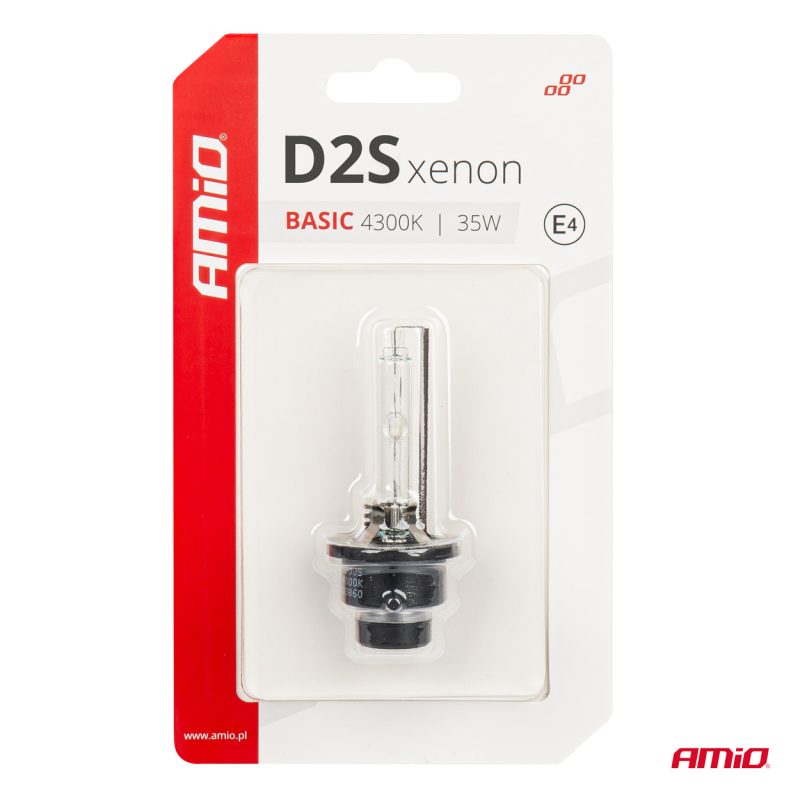 Xenónová výbojka D2S 35W 4300K BASIC blister AMIO-03860 – Obrázok 5