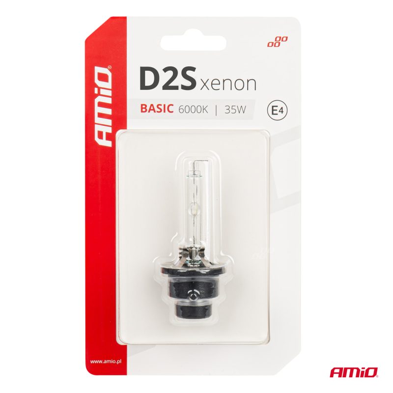 Xenónová výbojka D2S 35W 6000K BASIC blister AMIO-03861 – Obrázok 5