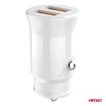 Nabíjačka do auta 2x USB-A 2.1A 12/24V AMiO-03872 – Obrázok 5