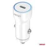 Nabíjačka do auta USB-C 20W 12/24V AMiO-03880 – Obrázok 4