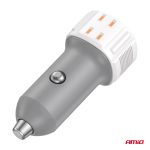 Nabíjačka do auta USB-A + USB-C 38W 12/24V AMiO-03883 – Obrázok 6