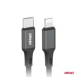Kábel 'USB-C na Lightning 20W 100cm FullLINK AMIO-03904 – Obrázok 3