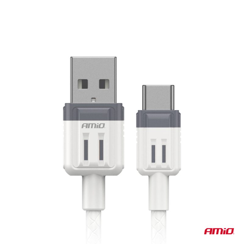 Kábel USB na USB-C 3A 100cm FullLINK AMIO-03905 – Obrázok 2