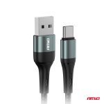 Kábel USB na USB-C 3A 200cm FullLINK AMIO-03912 – Obrázok 2