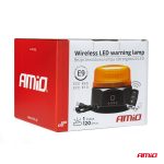 Bezdrôtové výstražné LED svietidlo s diaľkovým ovládaním R65 R10 12/24V AMIO-03932 – Obrázok 10