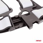 Reflexné traky, čierne univerzálne AMiO-03938 – Obrázok 3