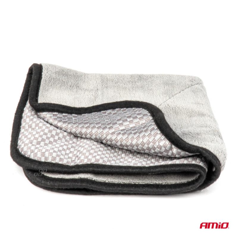 Utierka na vosk a lesk z mikrovlákna 40x40cm 600g AMIO-03976 – Obrázok 3