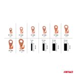 Sada konektorov a teplom zmrštiteľných trubic AMIO-03984 – Obrázok 4