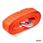 Ťažný popruh 7000kg 60mm 5m zakončenie Hák+Ucho AMIO-03992 – Obrázok 4