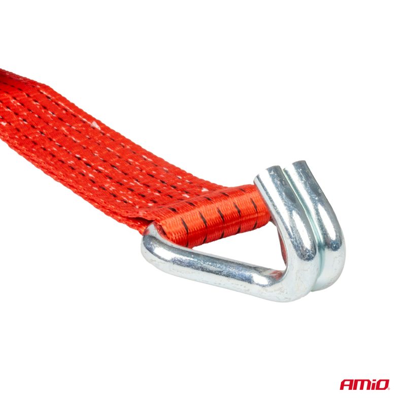 Dopravný pás s hákom ERGO 5000 kg 9,60m 50mm 5T AMIO-03998 – Obrázok 3