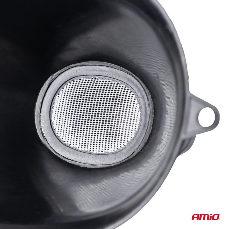 Plastový univerzálny lievik so sitkom 3-dielny eliptický 14 cm AMIO-04037 – Obrázok 3