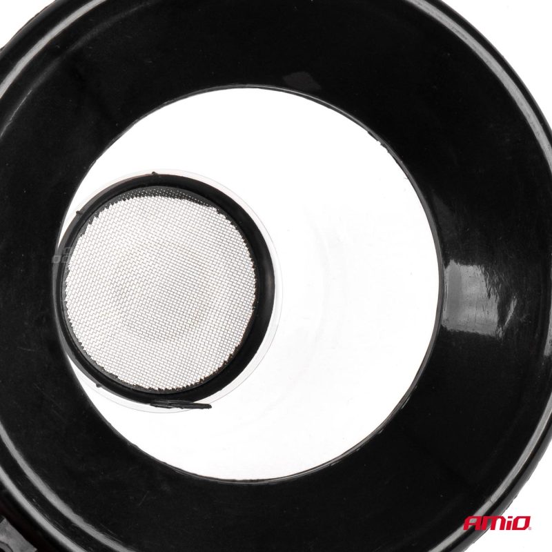 Plastový lievik s polovičným krytom a filtrom 13,5 cm AMIO-04042 – Obrázok 3