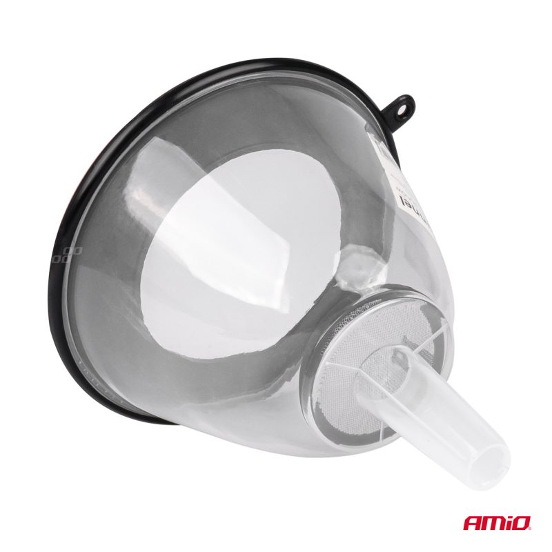 Plastový lievik s polovičným krytom a filtrom 13,5 cm AMIO-04042 – Obrázok 4