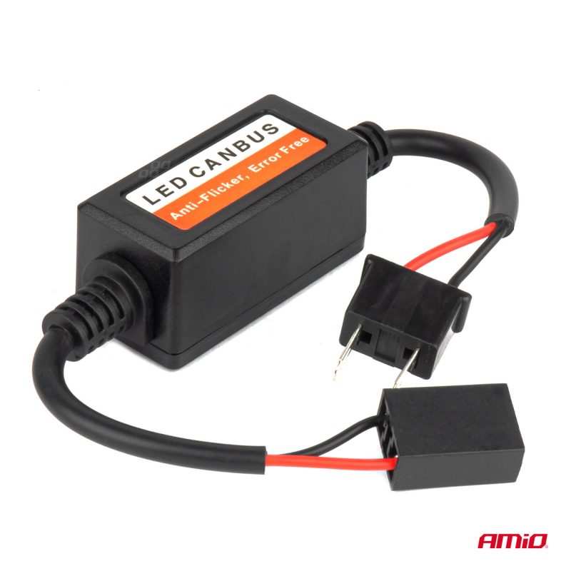 Rezistor pre LED žiarovky CANBUS 3W 120Ω H7 AMiO-04088 – Obrázok 2