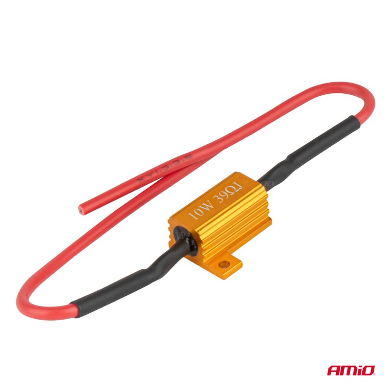 Rezistor pre LED žiarovky CANBUS 39Ω 10W AMiO-04091 – Obrázok 2