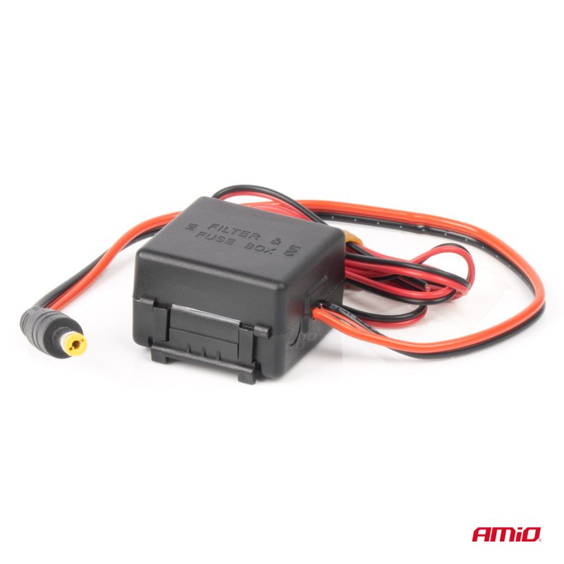 Odrušovací filter do auta s DC-DC meničom 12/24V-12V AMiO-04101 – Obrázok 2