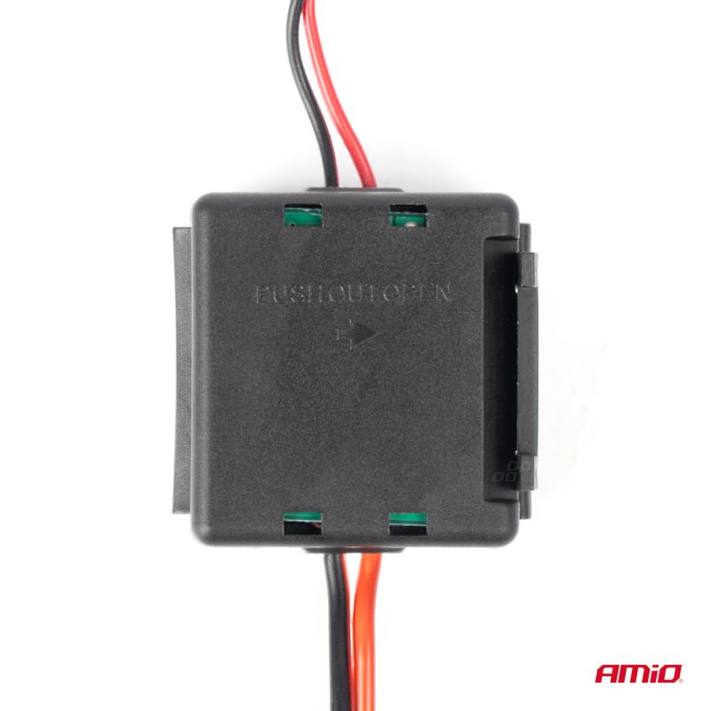 Odrušovací filter do auta s DC-DC meničom 12/24V-12V AMiO-04101 – Obrázok 4