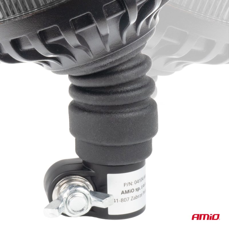 LED výstražný maják W28P 12V 24V AMiO-04107 – Obrázok 5