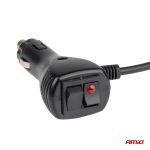 Výstražný LED maják W28M 12V 24V AMIO-04108 – Obrázok 5