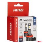 LED žiarovky hlavného svietenia Hybrid séria H8 H9 H11 H16 6000K Canbus 60W AMIO-04116 – Obrázok 5