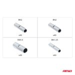 Sada káblových konektorov BN1.25 BN2 BN5.5 160pcs AMiO-04123 – Obrázok 5
