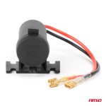 Hermetická zásuvka zapaľovača 12/24V AMiO-04129 – Obrázok 2