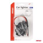 Dvojitá hermetická zásuvka zapaľovača 12/24V AMiO-04130 – Obrázok 5