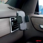 Držiak telefónu na palubnú dosku ventilačný otvor otočný AMiO-04138 – Obrázok 3