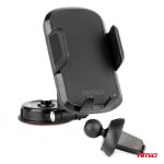 Držiak telefónu na palubnú dosku ventilačný otvor otočný AMiO-04138 – Obrázok 4