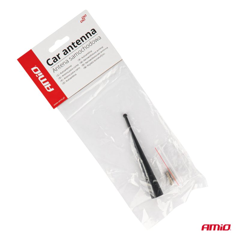Prút autoantény 10 cm ANTM13 AMiO-04163 – Obrázok 3