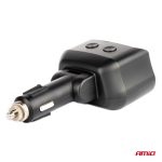 Dvojitá predlžovacia zásuvka 2xUSB 1xUSB C 12/24V max 200W AMiO-04173 – Obrázok 3